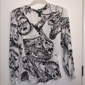 White House Black Market long sleeve Blouse